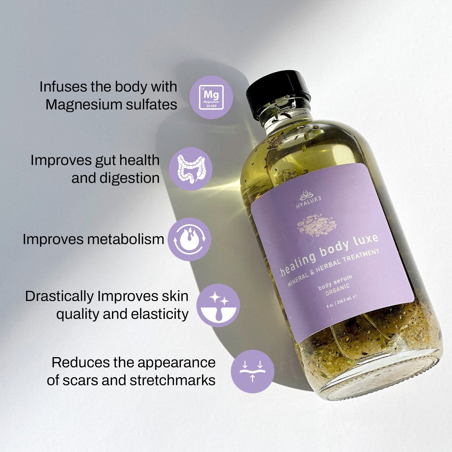 LUXE: Magnesium Herbal serum for metabolism and skin