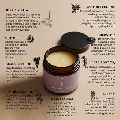 SCULPT and EXFOLIATE: Fat storage, cellulite, lymphatic stimulation