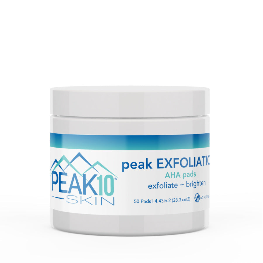 peak EXFOLIATION AHA pads exfoliate + brighten 50 Pads - Trending Wellness Store