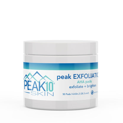peak EXFOLIATION AHA pads exfoliate + brighten 50 Pads - Trending Wellness Store