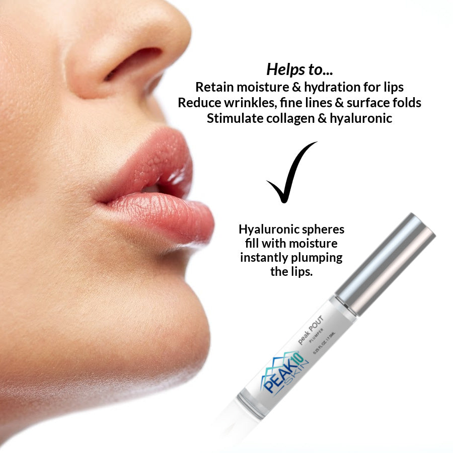 peak POUT lip plumper .25oz - Trending Wellness Store
