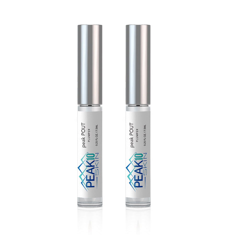 peak POUT lip plumper DUO .25oz ea. - Trending Wellness Store