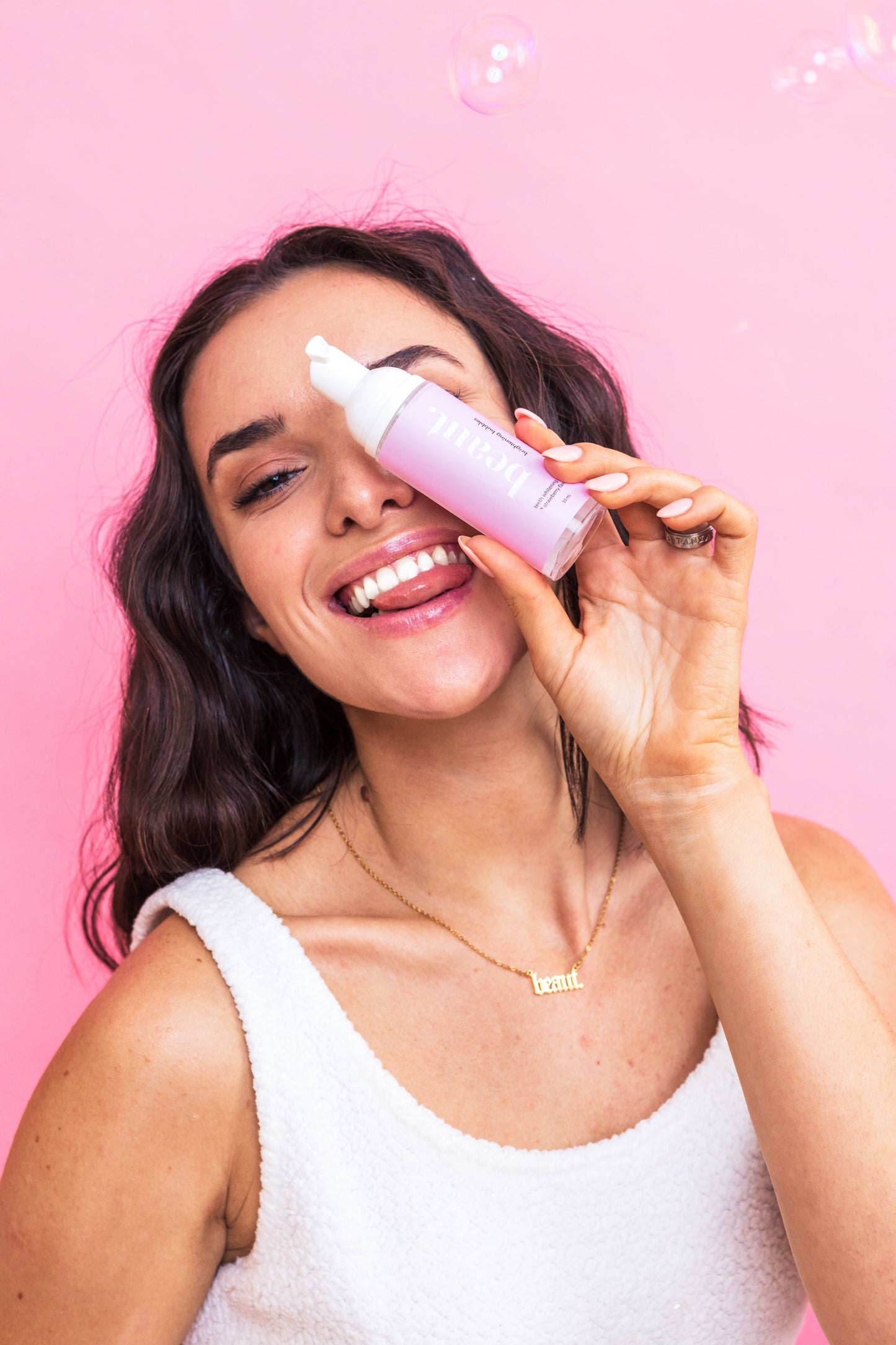 strawberry brightening bubbles - Trending Wellness Store