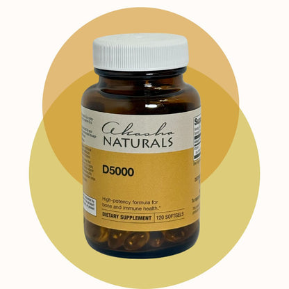 Vitamin D 5000 IU - 120 Softgels